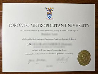 多伦多都市大学文凭