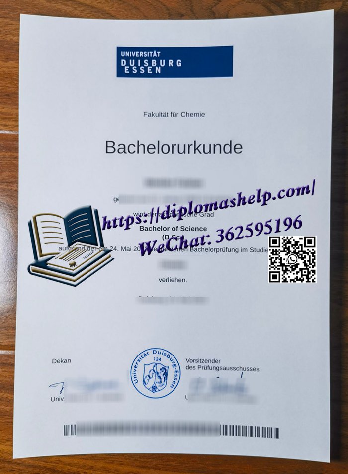 杜伊斯堡-埃森大学文凭