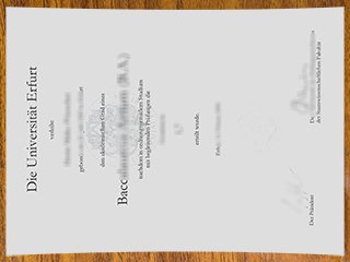 埃尔福特大学文凭