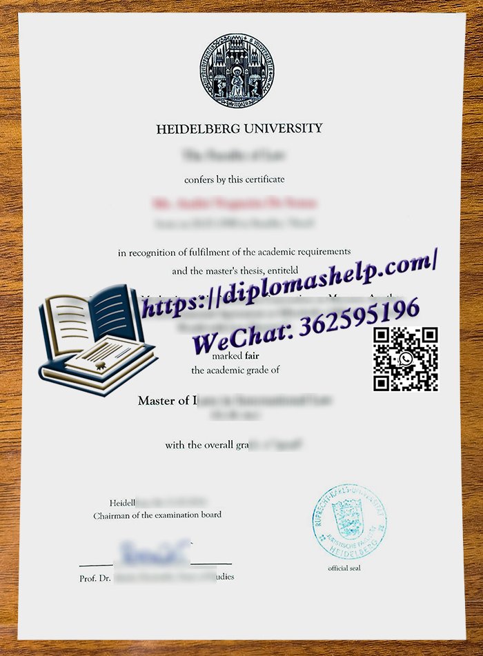 海德堡大学文凭