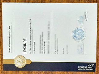 耶拿大学‌毕业证书