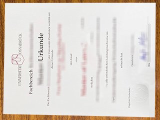 奥斯纳布吕克大学文凭