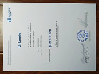 锡根大学毕业证书