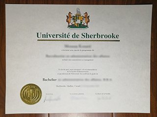 舍布鲁克大学毕业证书