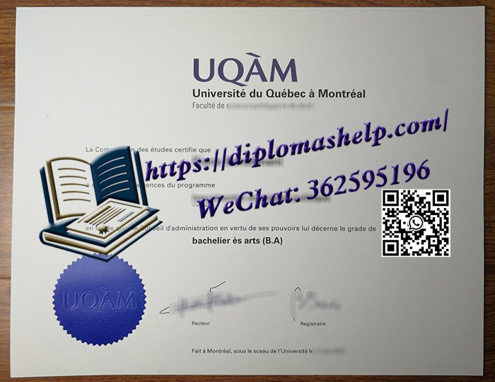 魁北克大学蒙特利尔分校文凭