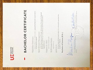欧洲应用科技大学毕业证书