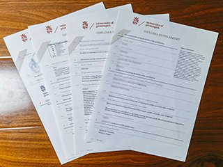 University of Groningen transcript