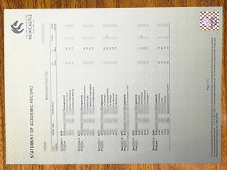 澳洲纽卡斯尔大学成绩单