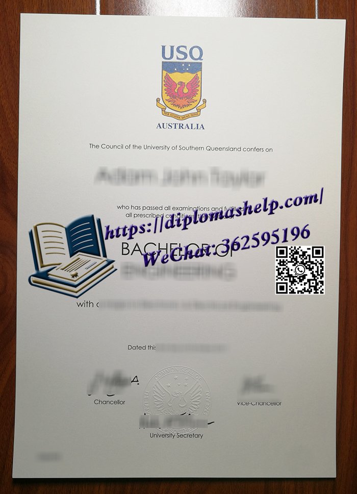 南昆士兰大学毕业证书