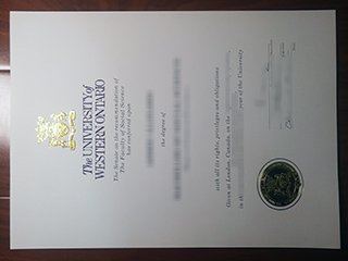西安大略大学文凭