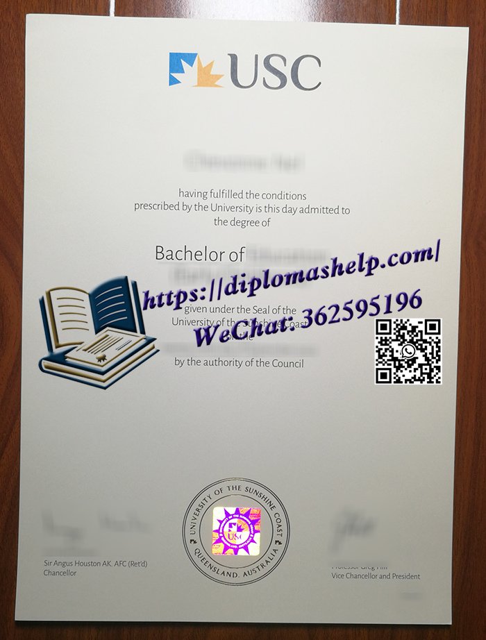 阳光海岸大学毕业证书