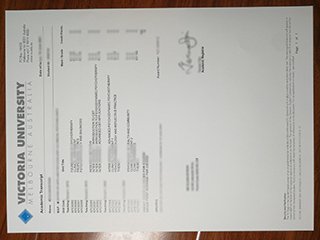 维多利亚大学成绩单