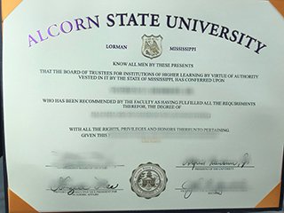 艾尔康州立大学毕业证书