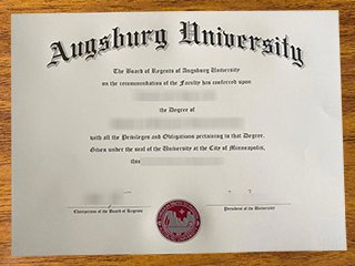 奥格斯堡大学毕业证书
