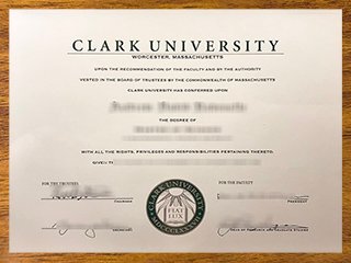 克拉克大学毕业证书