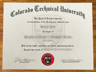 科罗拉多理工大学毕业证书
