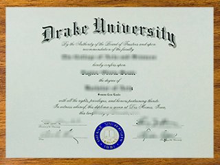 德雷克大学毕业证书