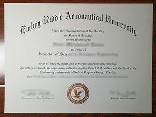 安柏瑞德航空大学毕业证书