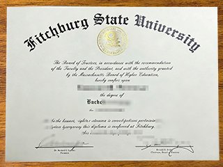 菲奇堡州立大学毕业证书