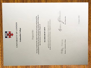 伦敦大学金史密斯学院毕业证书