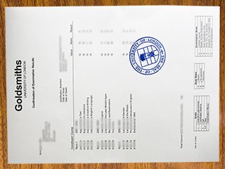 金史密斯学院成绩单