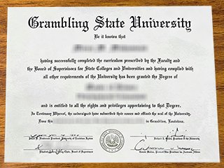 格兰布林州立大学毕业证书