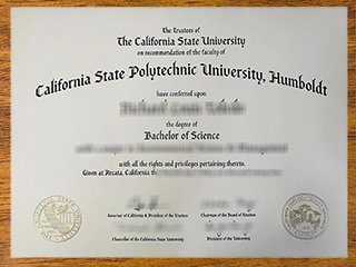 加州立理工大学洪堡分校毕业证书