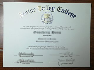 尔湾谷学院文凭
