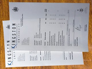 英国金斯顿大学成绩单