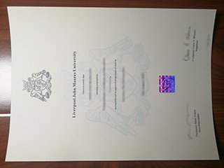 利物浦约翰摩尔斯大学毕业证书