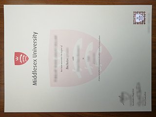 密德萨斯大学毕业证书