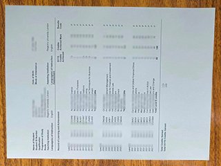英国伦敦摄政大学成绩单