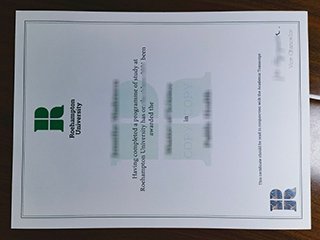罗汉普顿大学毕业证书
