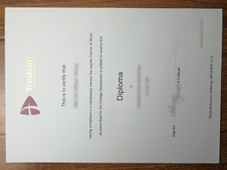Tresham College diploma