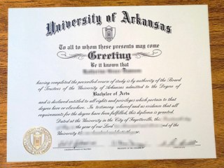 University of Arkansas degree