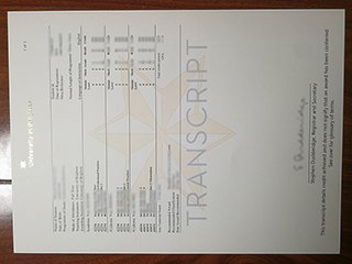 布莱顿大学官方成绩单