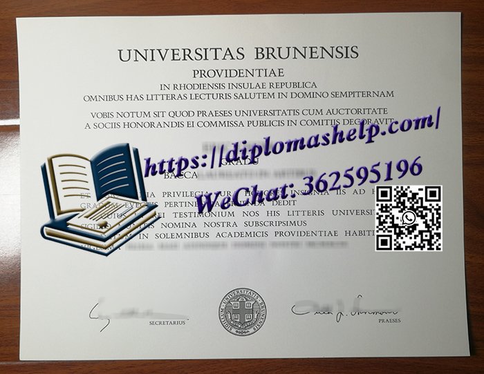 布朗大学文凭