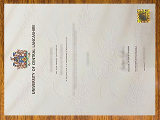 中央兰开夏大学毕业证书