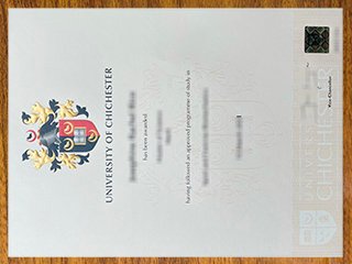 奇切斯特大学毕业证书