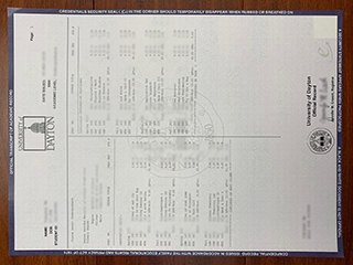 美国戴顿大学成绩单