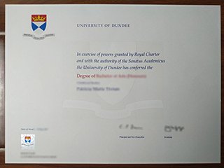 邓迪大学毕业证书