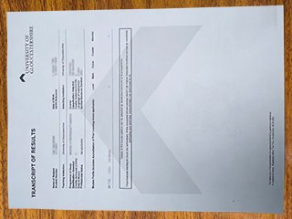 格鲁斯特大学官方成绩单