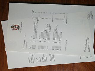 英国赫特福德大学成绩单
