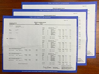 美国堪萨斯大学成绩单