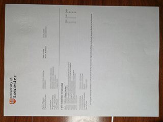 英国莱斯特大学成绩单