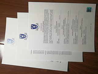 英国利物浦大学成绩单