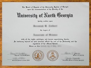 北乔治亚大学毕业证书