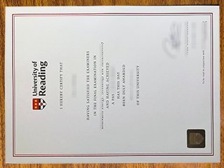 雷丁大学毕业证书