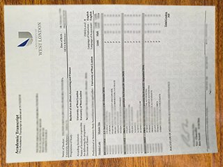 英国西伦敦大学成绩单