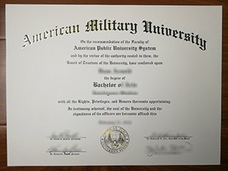 美国军事大学毕业证书